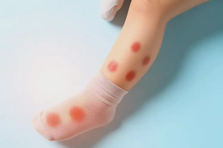 小兒小腿上長濕疹可不可以徹底自愈(圖1)