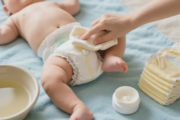 幼兒屁股上經(jīng)常起濕疹不管它會自己好嗎(圖1)