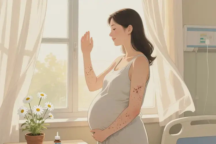 孕婦身上有濕疹能靠自己自愈嗎(圖3)