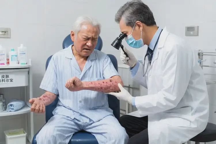 老年人全身經(jīng)常起濕疹不管它會自己好嗎(圖3)