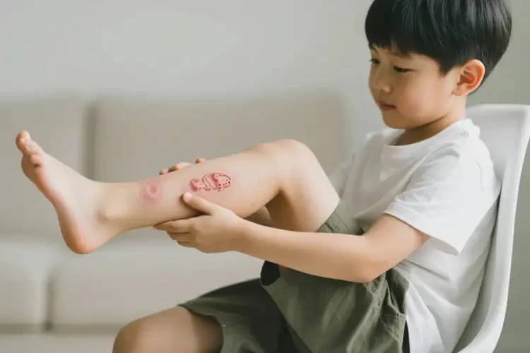 青年人小腿上經(jīng)常長(zhǎng)濕疹不管它會(huì)自己痊愈嗎(圖2)