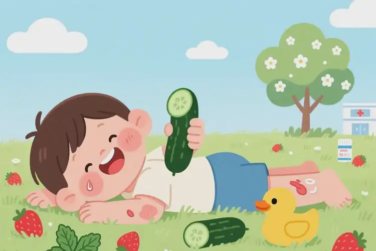 少兒全身出現(xiàn)濕疹不管它會(huì)自己好嗎(圖1)