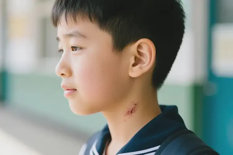 中學生脖子容易起濕疹能靠自己自愈嗎(圖3)