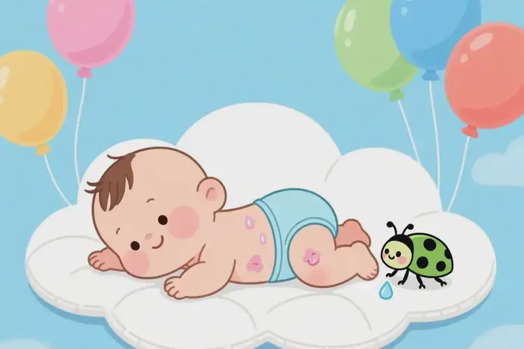 幼兒肚子上偶爾長(zhǎng)濕疹能靠自己自愈嗎(圖1)