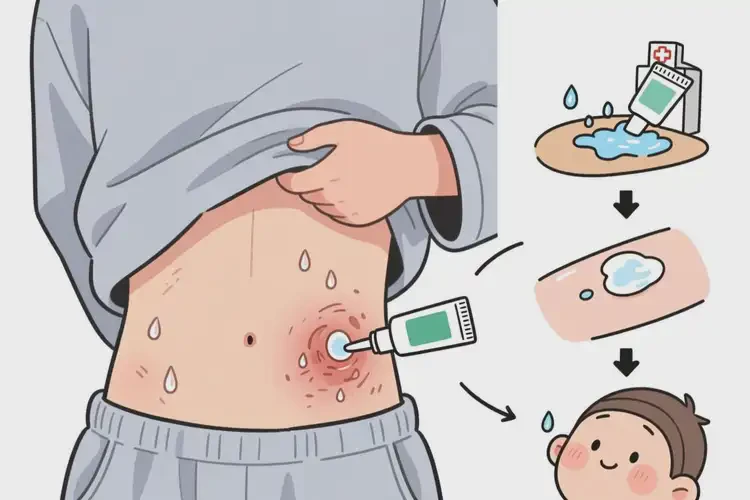 青少年肚子起濕疹能夠徹底治愈嗎(圖3)