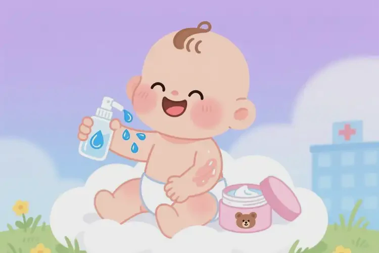 兒童身上出現(xiàn)濕疹不管它會自己好嗎(圖3)