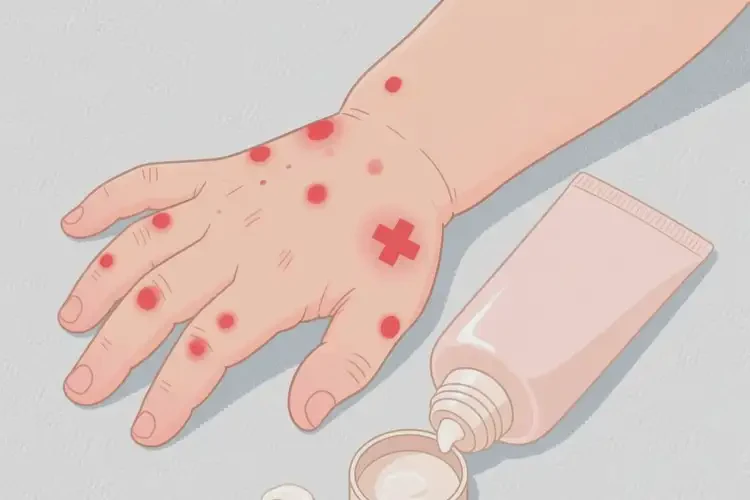 新生兒手上長濕疹可不可以徹底自愈(圖1)