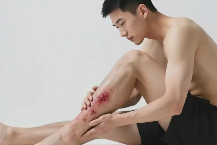 男性小腿长湿疹不管它会自己好吗(图3)