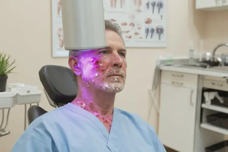 男性脖子上長濕疹不管它會自己自愈嗎(圖1)