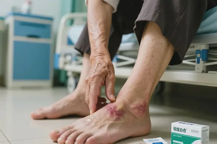 老年人腳上容易起濕疹能徹底自愈嗎(圖1)