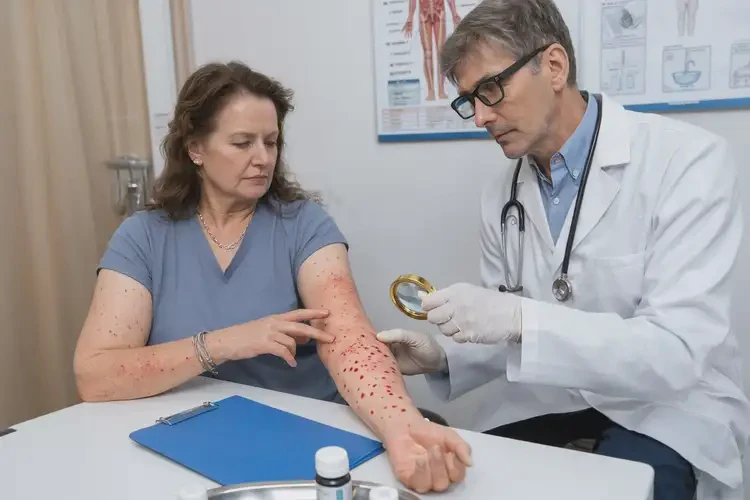 男生身上偶爾起濕疹不管它會自己痊愈嗎(圖3)