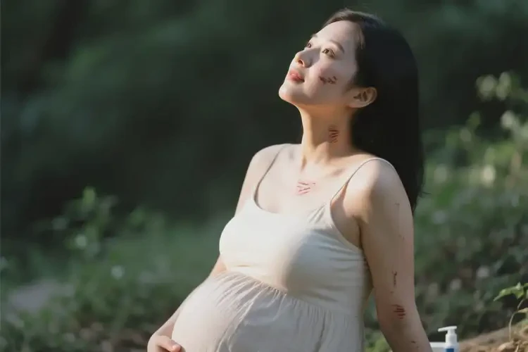 孕婦脖子容易長(zhǎng)濕疹不管它會(huì)自己好嗎(圖2)