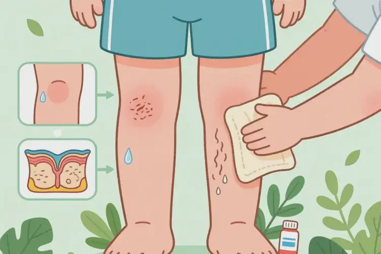 兒童大腿容易長濕疹可不可以徹底自愈(圖2)