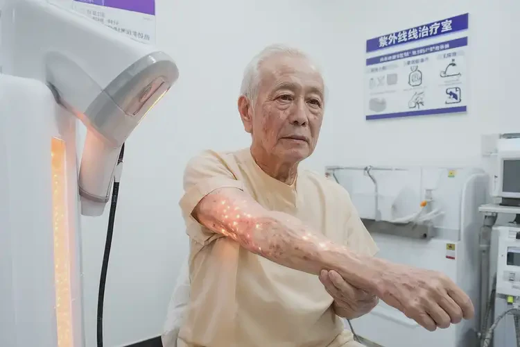 老年人全身出現(xiàn)濕疹不管它會(huì)自己痊愈嗎(圖1)