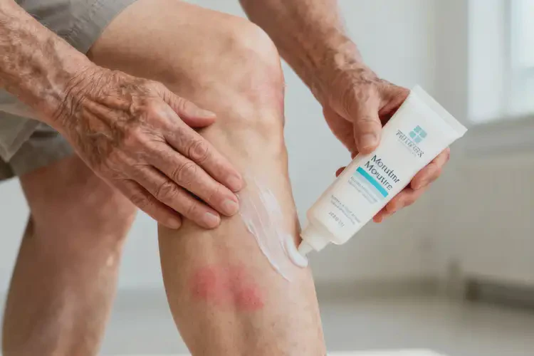 老人大腿偶爾起濕疹不管它會自己自愈嗎(圖3)