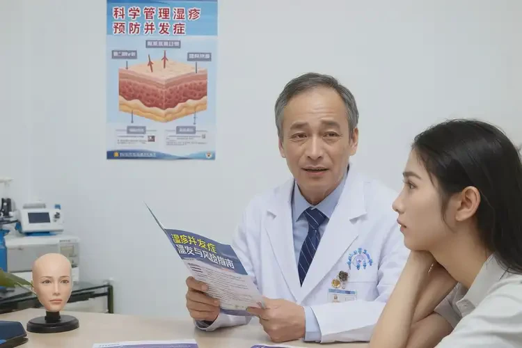 男人小腿上容易長濕疹不管它會自己痊愈嗎(圖1)