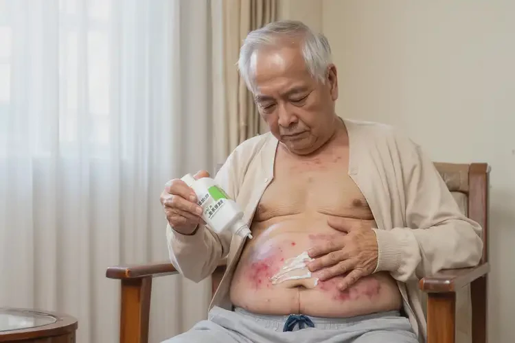 老人肚子起濕疹能徹底自愈嗎(圖3)