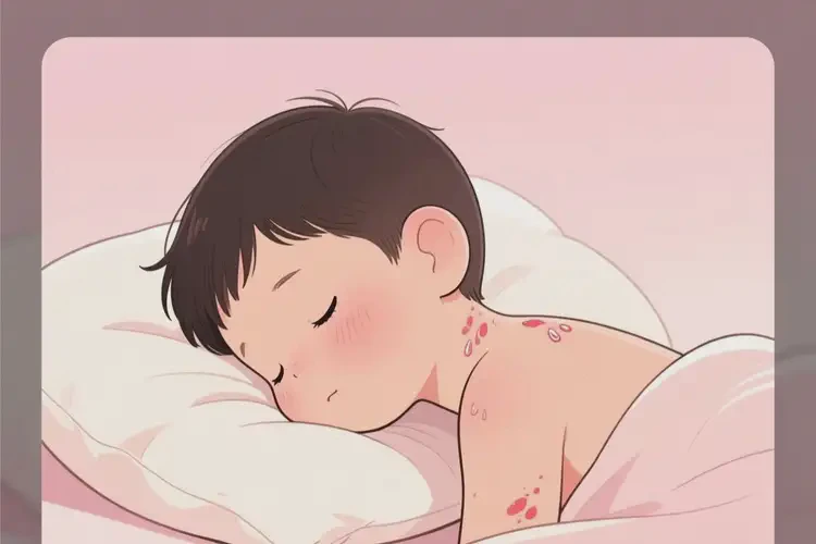 少儿脖子偶尔长湿疹能彻底自愈吗(图4)