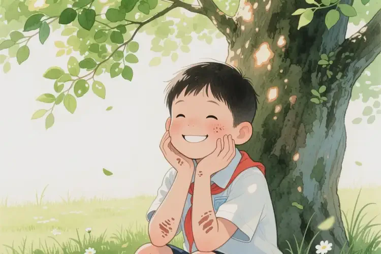 小学生面部出现湿疹能够彻底治愈吗(图4)