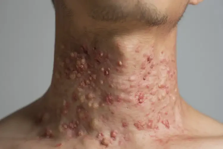 男生脖子經(jīng)常長濕疹不管它會自己痊愈嗎(圖4)