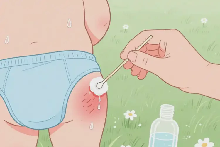 嬰幼兒屁股容易長濕疹不管它會自己自愈嗎(圖3)