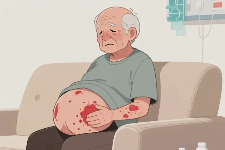 高齡老人屁股有濕疹不管它會(huì)自己好嗎(圖4)