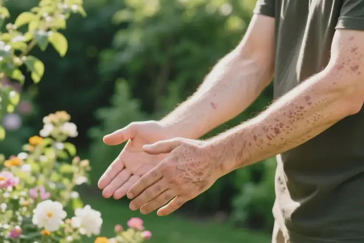 男人四肢容易長濕疹不管它會自己痊愈嗎(圖4)