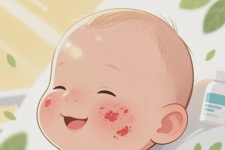 寶寶臉上容易長濕疹可不可以徹底自愈(圖4)