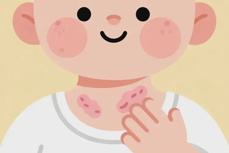 嬰幼兒脖子上經(jīng)常起濕疹能靠自己自愈嗎(圖3)