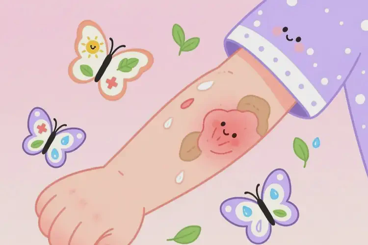 兒童手臂容易長濕疹不管它會自己痊愈嗎(圖2)