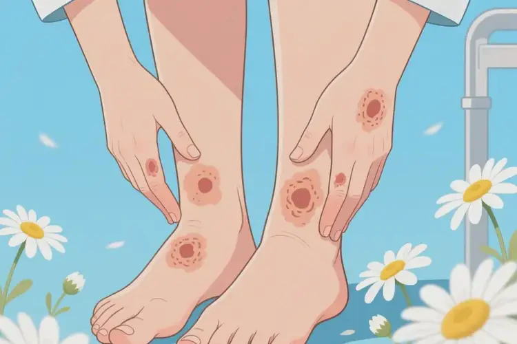 女生四肢長(zhǎng)濕疹能徹底自愈嗎(圖1)