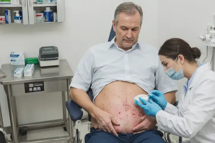 男人肚子上長濕疹能徹底自愈嗎(圖3)