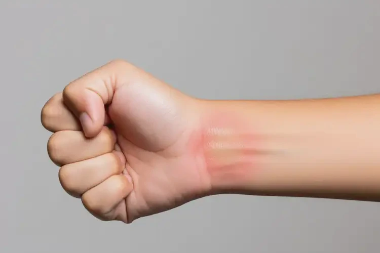 青少年手臂出現(xiàn)濕疹能靠自己自愈嗎(圖1)