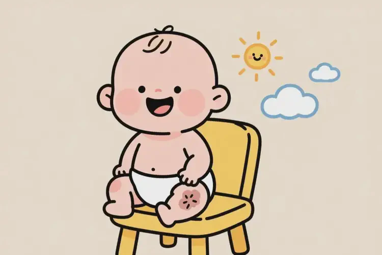 宝宝肛周出湿疹不管它会自己痊愈吗(图1)