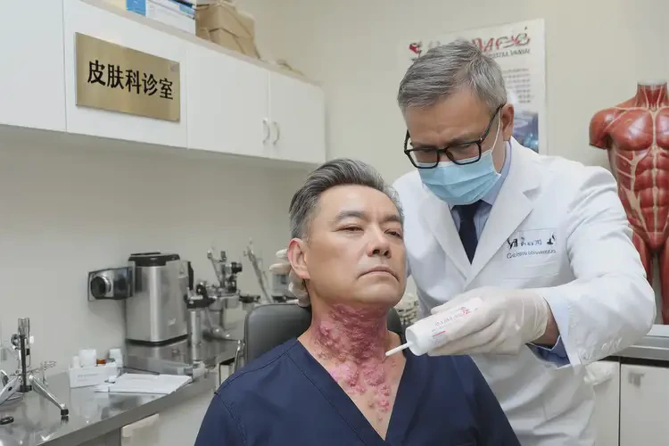 男性脖子上長濕疹不管它會自己自愈嗎(圖3)