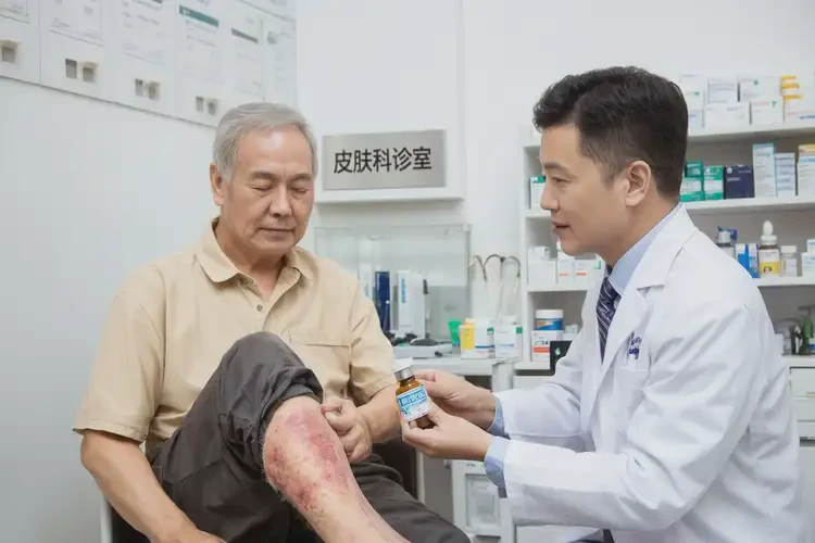 老人腳上容易長(zhǎng)濕疹能徹底自愈嗎(圖2)