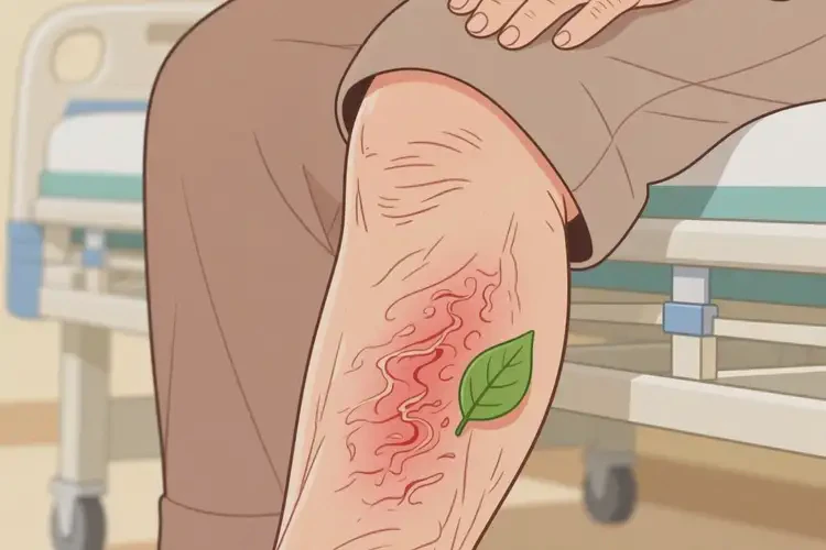 老年人大腿上容易起濕疹不管它會自己痊愈嗎(圖3)