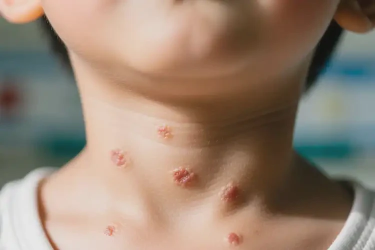 小孩脖子上偶爾長濕疹能靠自己自愈嗎(圖4)