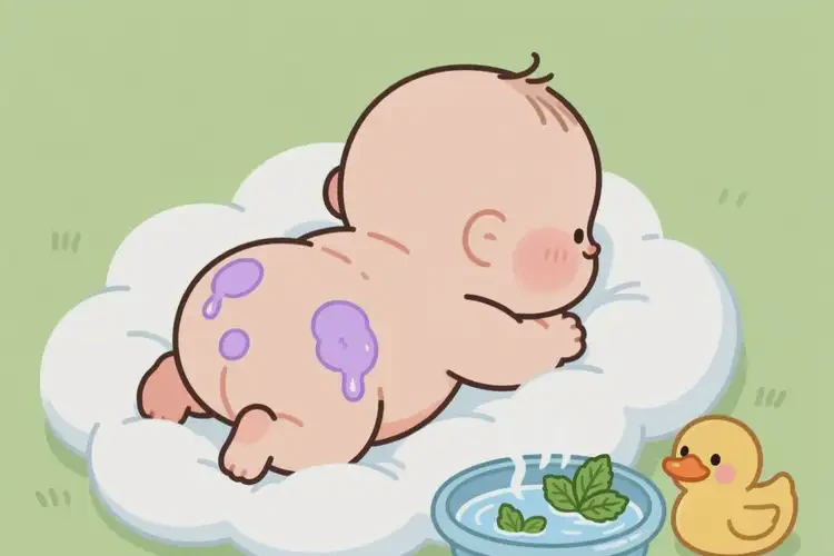 嬰幼兒屁股容易長濕疹不管它會自己自愈嗎(圖2)