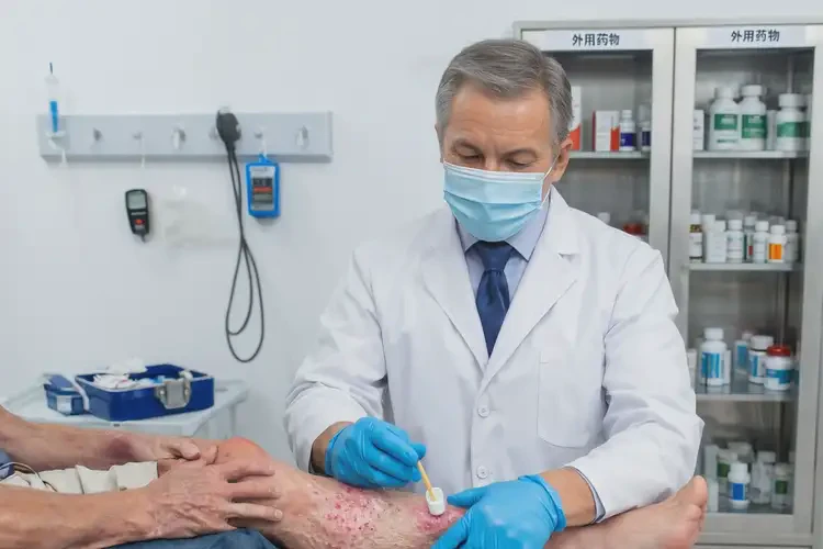 老年人小腿上長(zhǎng)濕疹能夠徹底治愈嗎(圖3)