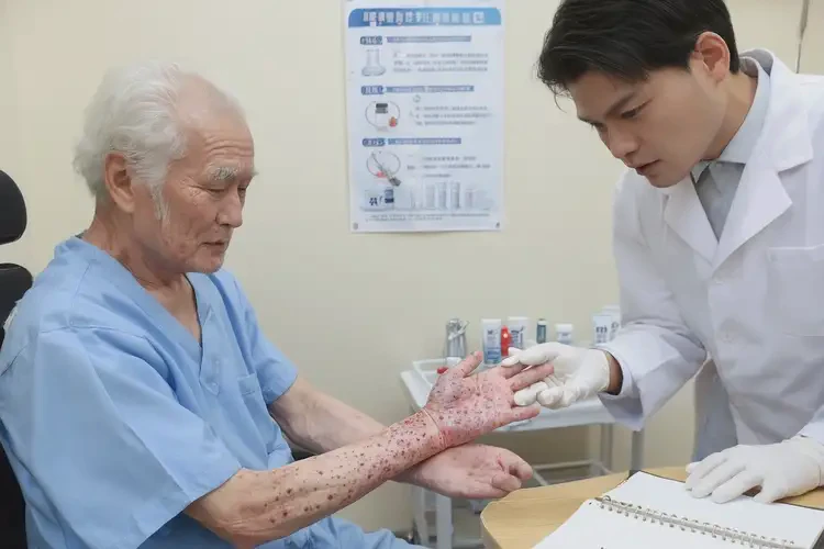 高齡老人手上經(jīng)常長濕疹能夠徹底治愈嗎(圖2)