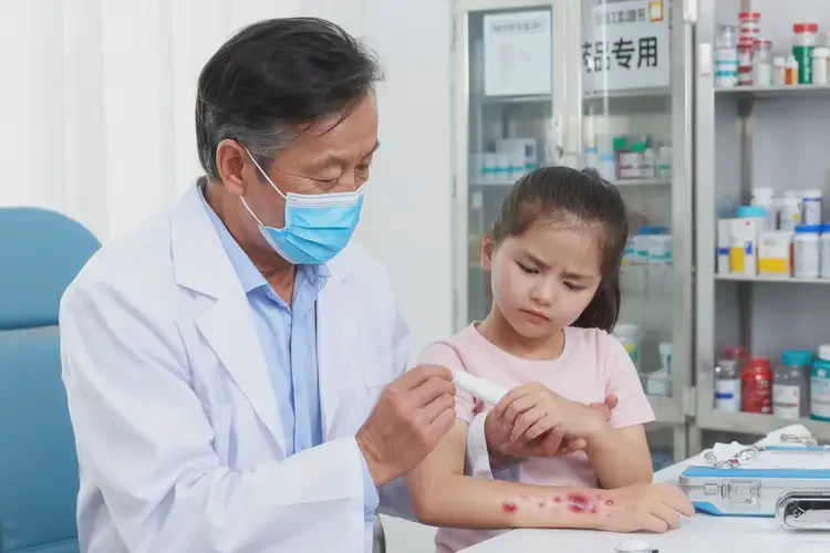 小兒手臂出現(xiàn)濕疹可以徹底自愈嗎(圖3)