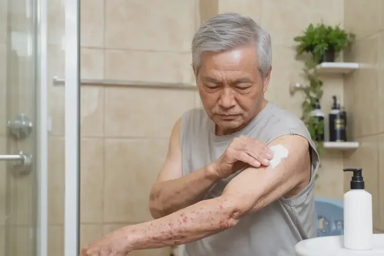 老人屁股出濕疹能靠自己自愈嗎(圖2)