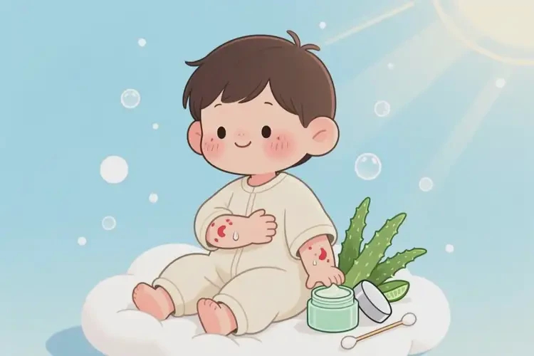 少兒全身出現(xiàn)濕疹不管它會(huì)自己好嗎(圖4)