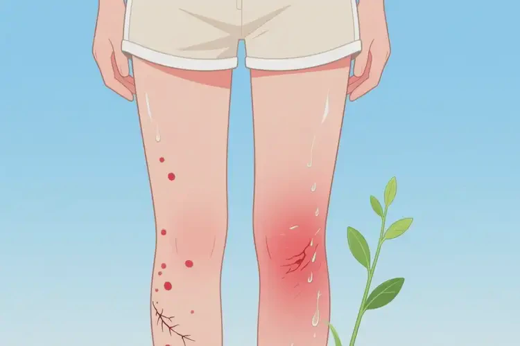 青年人小腿上出濕疹能徹底自愈嗎(圖2)