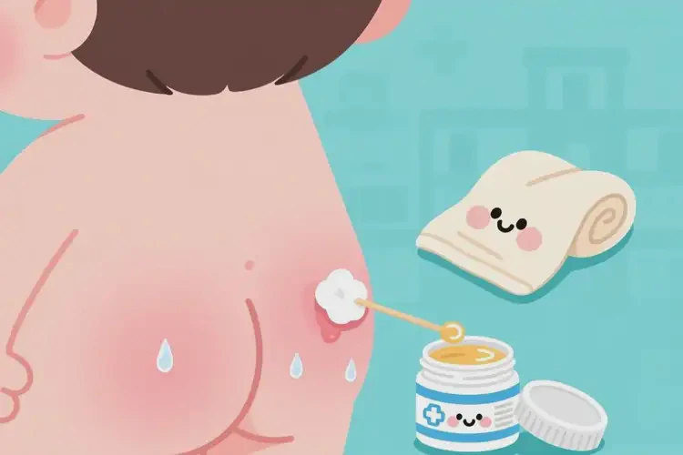 少兒屁股偶爾長(zhǎng)濕疹能夠徹底治愈嗎(圖4)