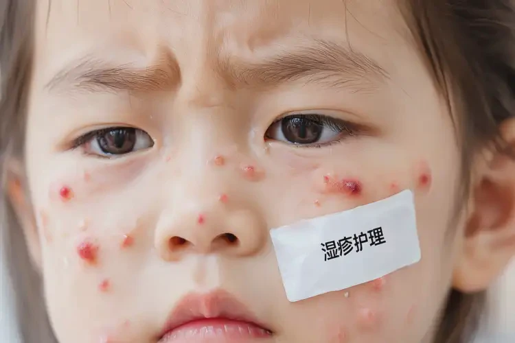 小孩面部出濕疹能靠自己自愈嗎(圖4)