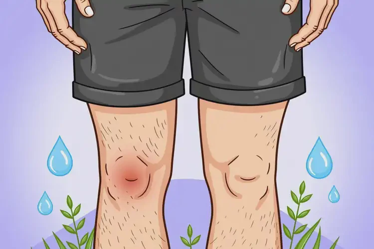 男生大腿經常長濕疹可不可以徹底自愈(圖1)