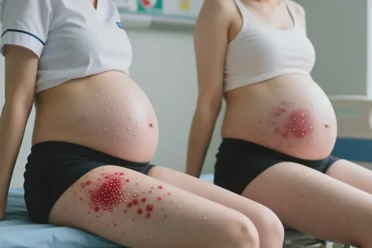 孕妇屁股上出湿疹可以彻底自愈吗(图2)