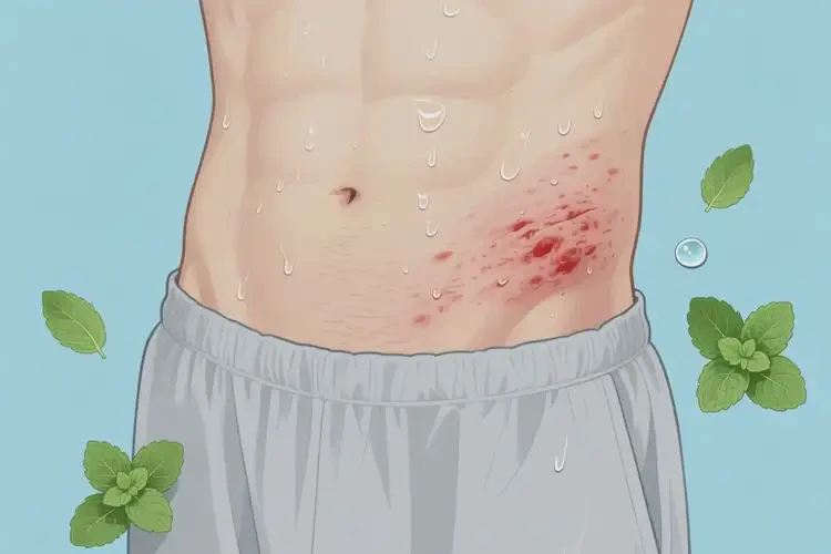 男性肚子有濕疹可不可以徹底自愈(圖3)